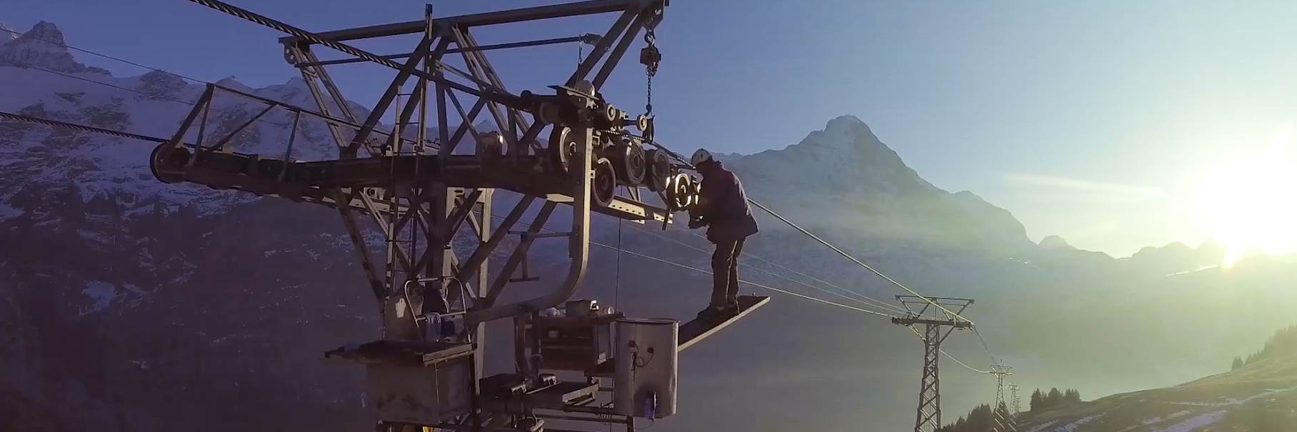 Seilbahnfachmann Seilbahnmechatroniker Jungfraubahnen