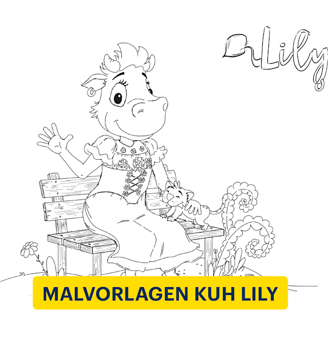 Malvorlagen Kuh Lily Schynige Platte
