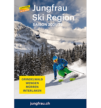 Jungfrau Ski Region Titelbild Pistenplan