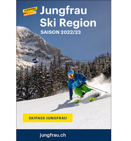 Jungfrau Ski Region Pistenplan Voransicht