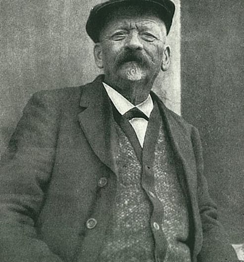 Faulhornwirt Fritz Bohren Pintenfritz Portrait