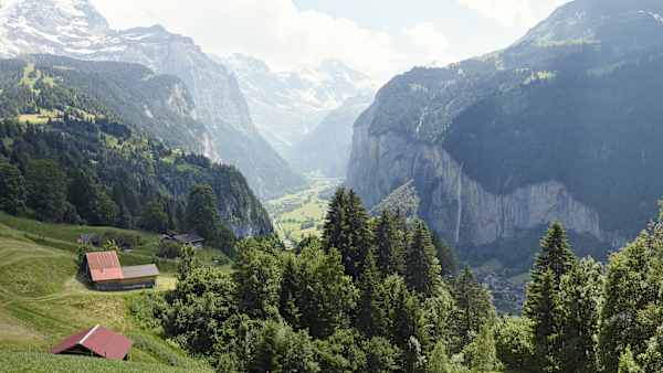 Lauterbrunnen-Tal: von Gletschern geschaffen