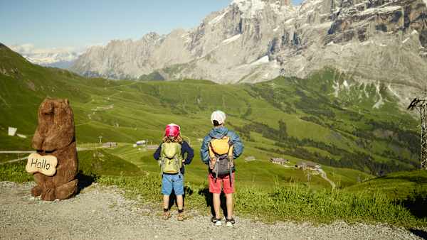 Marmot trail and barbecue area
