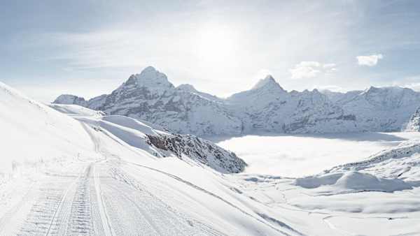 Winter hike First-Waldspitz-Bort