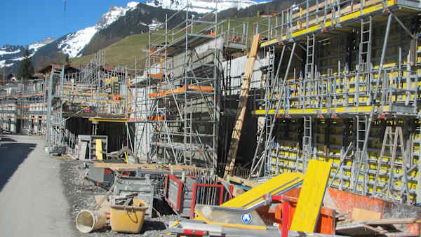 V-Cableway construction site info – April 2019
