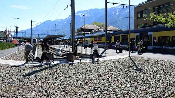 New entrance to Interlaken Ost railway station inaugurated 