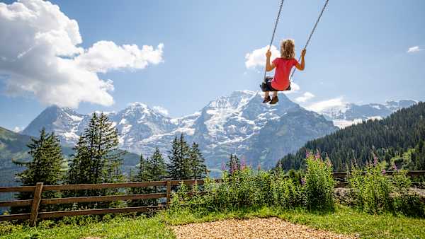 Panorama Swing Winteregg-Mürren
