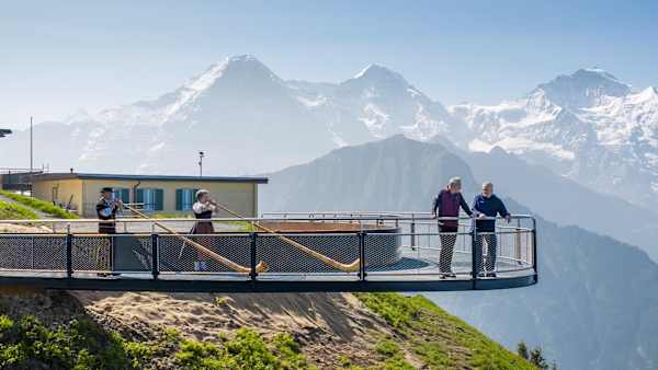 New summit attraction awaits guests on the Schynige Platte