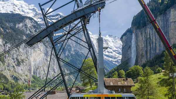 Luftseilbahn Lauterbrunnen – Grütschalp wird rundum erneuert
