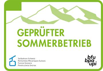Label geprüfter Sommerbetrieb