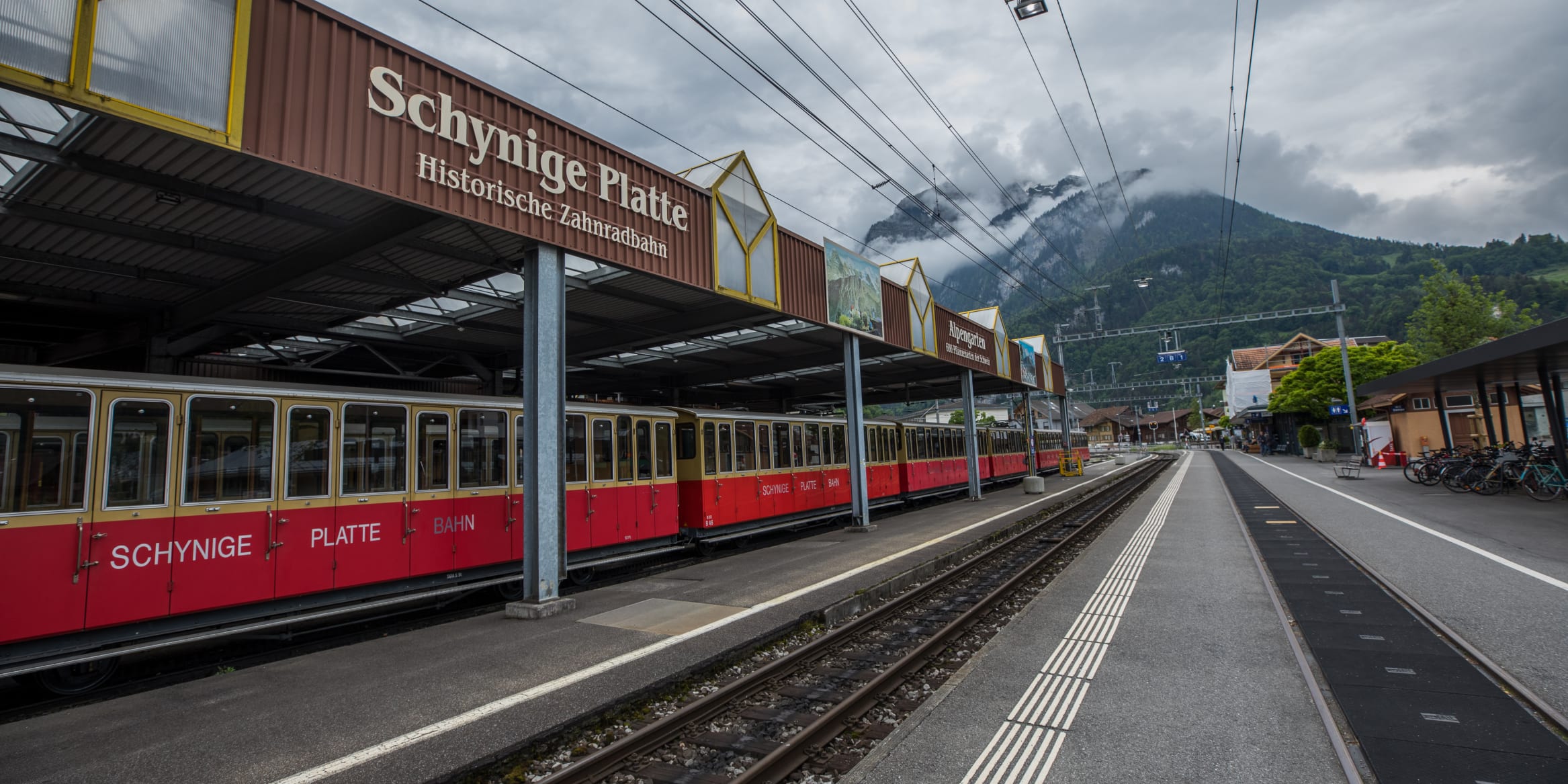 Bahnhof Wilderswil Jungfrau Ch