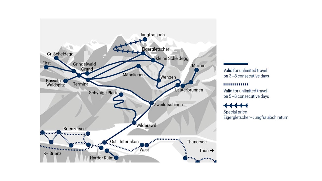 a map of a train route