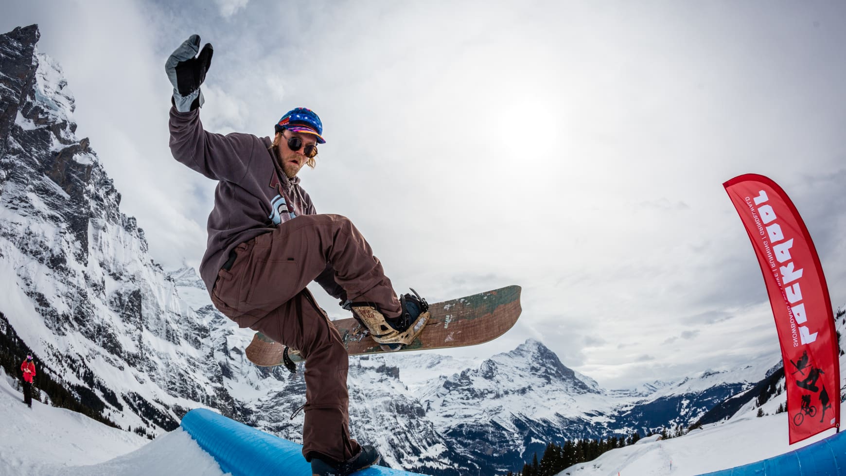 Snowpark Grindelwald First Snowboard Gino EasterSurfDays