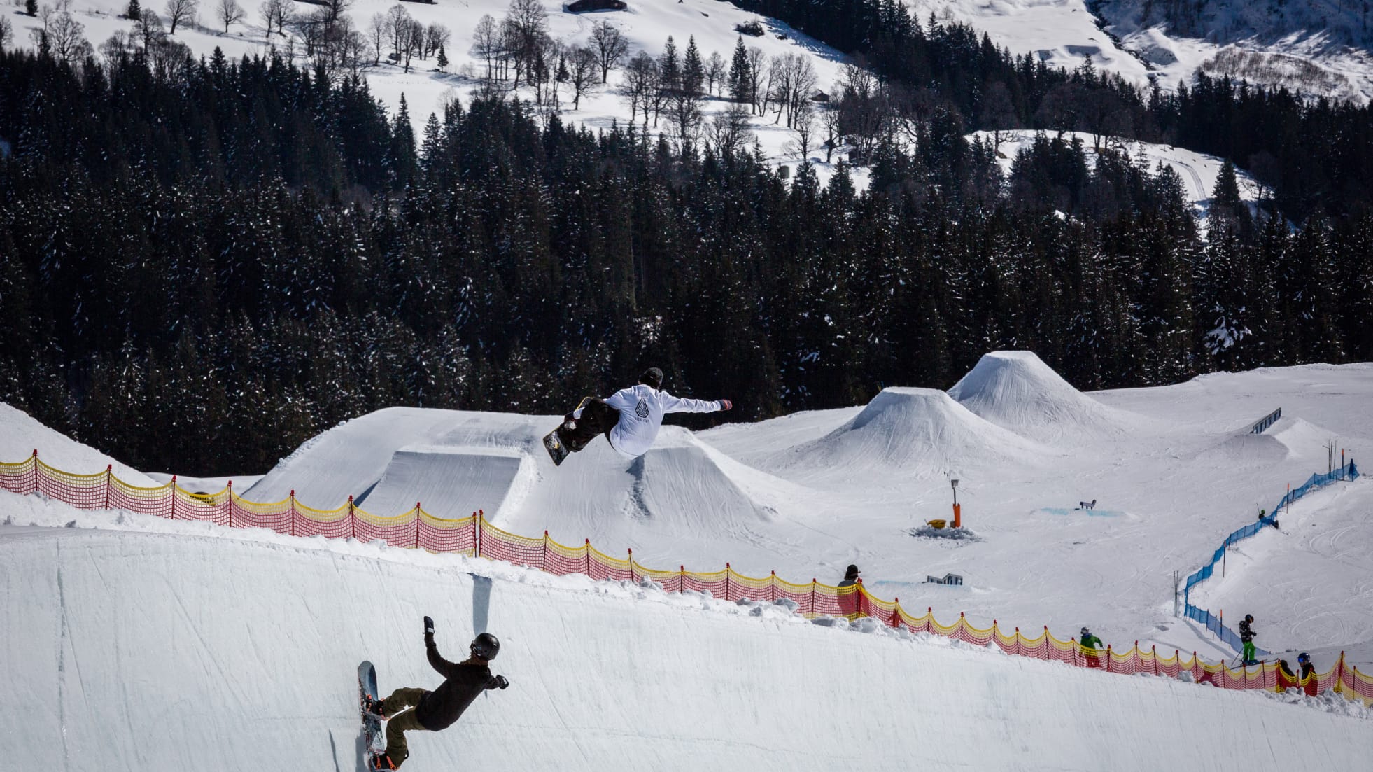 Snowpark Grindelwald First Park Pipe