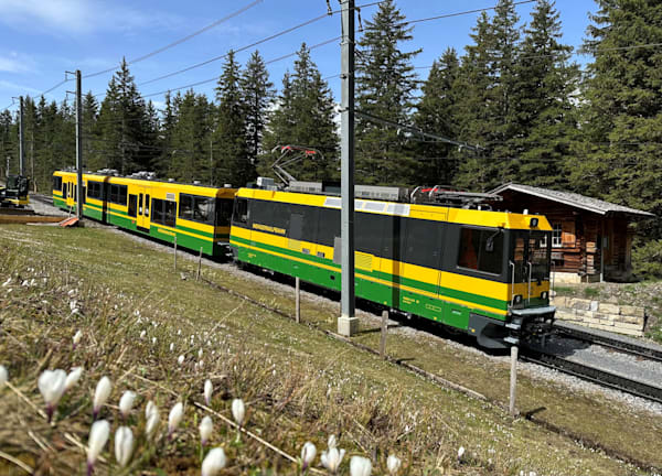Die Jungfraubahnen verdichten punktuell ihren Fahrplan für das Jahr 2024 
